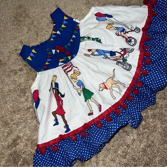Eleanor Rose 4th of July Parade Dress Size 6 Months - Picture 7 of 7